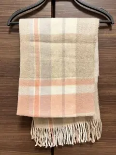 チェック　マフラー　ストール