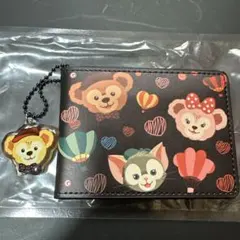 【全新未使用】ダッフィー ステラルー 財布 パスケース 可愛いデザイン ♡