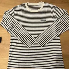 値下げ中　mont-bell ストライプ 長袖カットソー S