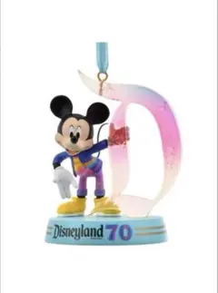 ［新品］カリフォルニア　ディズニーランド　ミッキー オーナメント 70周年