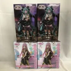 VF6595 未開封 初音ミク 巡音ルカ フィギュア 4個セット