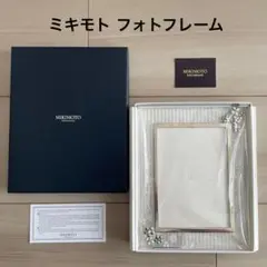 新品 ミキモト フォトフレーム スタンド L-336 アクリル MIKIMOTO
