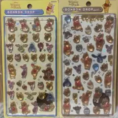 タ*読様 正規品 ボンボンドロップシール プーさん くまのプーさん ディズニーD