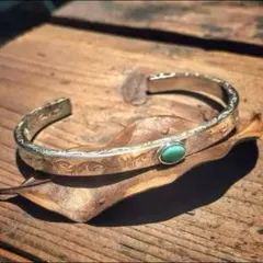 D7インディアンジュエリー バングル ブレスレット シルバー エスニック