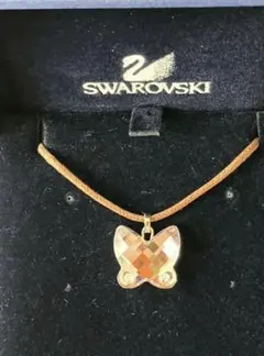★SWAROVSKIスワロフスキー　ネックレス　バタフライ　蝶