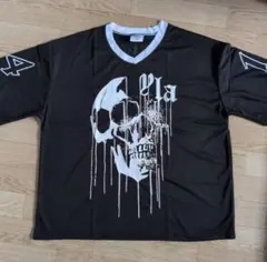 youngLA スカルプリントTシャツ