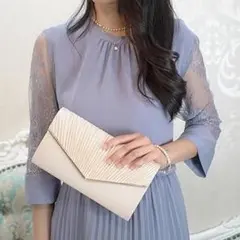 パーティーバッグ 結婚式 2WAY クラッチバッグ ショルダーバッグ ブラック