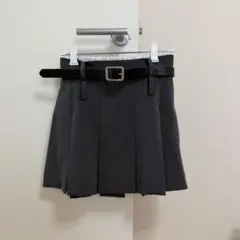 RAY CASSIN ベルト付き プリーツミニスカートのサムネイル