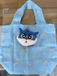 クレヨンしんちゃん　マスコットエコバッグ　アクション仮面