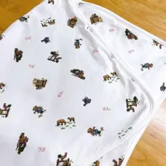 Ralph Lauren ラルフローレン　ブランケット　おくるみ　綿100%