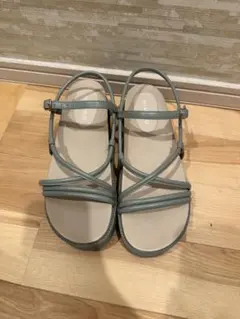 美品　卑弥呼　ヒミコ　クロスストラップサンダルのサムネイル