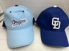 中日ドラゴンズ　キャップ　帽子　２点セット　2009　ミズノ　ファンクラブ