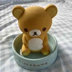 リラックマ メガネスタンド　ローソン　 ブラウン　小物置き　置物 リラックマ メガネスタンド｜トレファクONLINE
