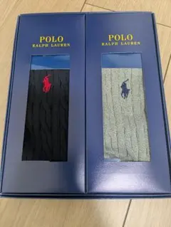 ポロ・ラルフ・ローレン ソックス 2足セット