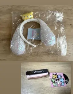 サンリオ　シナモロール　キラキラカチューシャ　おまけ付き
