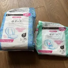 DACCO 마터니티 패드 소프트 레인 알파 가드 M/L 사이즈 세트
