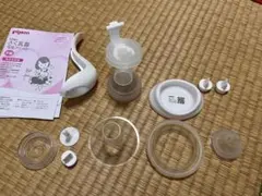 ピジョン　さく乳器　母乳アシスト　手動　カネソン　乳頭保護器