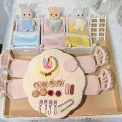 値下げしました！シルバニアファミリー アフヌン＆おねんねセット