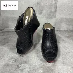 【美品・良品】✨DIANA カットワークサンダル　レッドソール　23cm