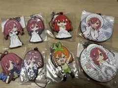 五等分の花嫁 キーホルダー缶バッジセット