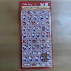 ボンボンドロップシールmini キティ 赤