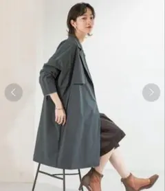 KBF テーラードライトコート　スプリングコート　春コート