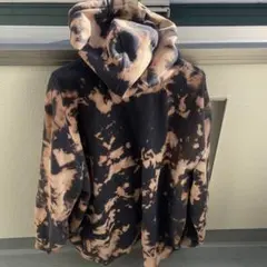 Big size Carhartt リメイクパーカー