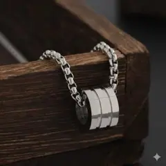 ネックレス メンズ レディース シルバーネックレス リング アクセサリー
