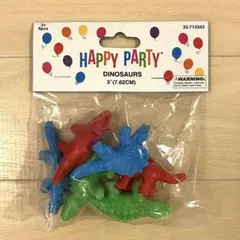 HAPPY PARTY 恐竜フィギュア 6個セット