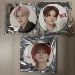 TREASURE ヨシ 缶バッジ3個セット