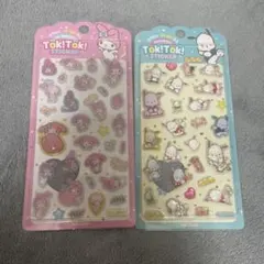 サンリオ TOK!TOK! 3D ステッカー シール マイメロ ポチャッコ