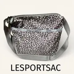 レスポートサック ヒョウ柄ショルダーバッグ