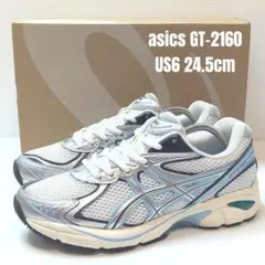asics GT-2160 アシックス 24.5cm ホワイト シルバー