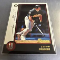MLB1998Bowman Jason Giambi オークランドアスレチックス