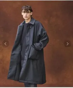 美品　PUBLIC TOKYO グレー コート　クリーニング済み