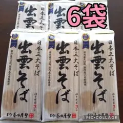 【本田商店 出雲そば 6袋❣】のサムネイル