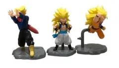 ドラゴンボール フィギュア 3体セット 超サイヤ人 悟空 トランクス ゴテンクス