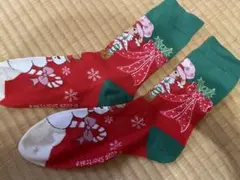 クリスマス仕様ソックス　23-25cm