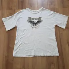 après jour mignon イーグルプリントTシャツ ホワイトのサムネイル