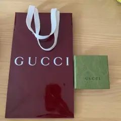 GUCCI 紙袋と緑の空箱セット