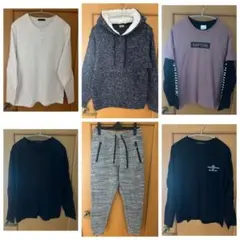 メンズ　秋冬まとめ売り6点セット　M