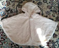 MIKI HOUSE フード付きポンチョ