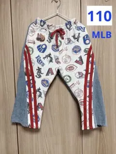 MLB チマジロ 110 デニム パンツ プリントパンツ