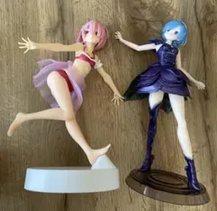 リゼロ　レム　ラム　フィギュア2点セット