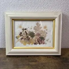 E-壁 【美品】押し花アート フォトフレーム 壁掛け・スタンド両用