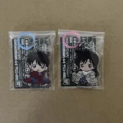 名探偵コナンふらっとめじるしアクセサリー ちぢませ隊ver. 工藤新一 毛利蘭