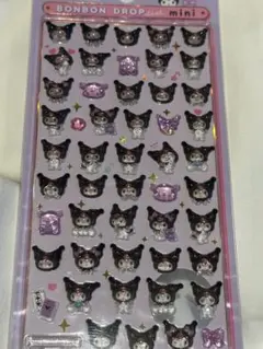 サンリオミニボンボンドロップシール　クロミ　正規品