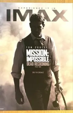 【映画館用両面ポスター】ミッション:インポッシブル/デッドレコニング IMAX 映画館用両面ポスター】ミッション:インポッシブル/デッド