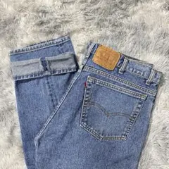 希少 90s W40 L34 Levi's 505 USA製 オリジナルレングス