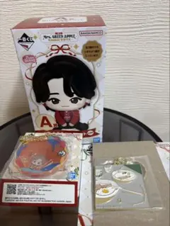 ミセス1番くじ ・ミセス　ぬいぐるみマスコット A賞　E賞　F賞各一点セット